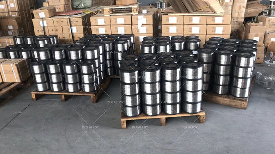 ราคาดี การนําไฟฟ้า การแก้ไขสายไฟฟ้าเครื่องบิน Monel 400 สายไฟ ออนไลน์