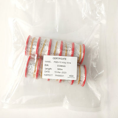 ราคาดี 0.05mm-3mm Platinum Rhodium Thermocouple Bare Wire ด้วยการรับรอง IEC 60584 และ ISO9001 สําหรับการใช้งานอุณหภูมิสูง ออนไลน์